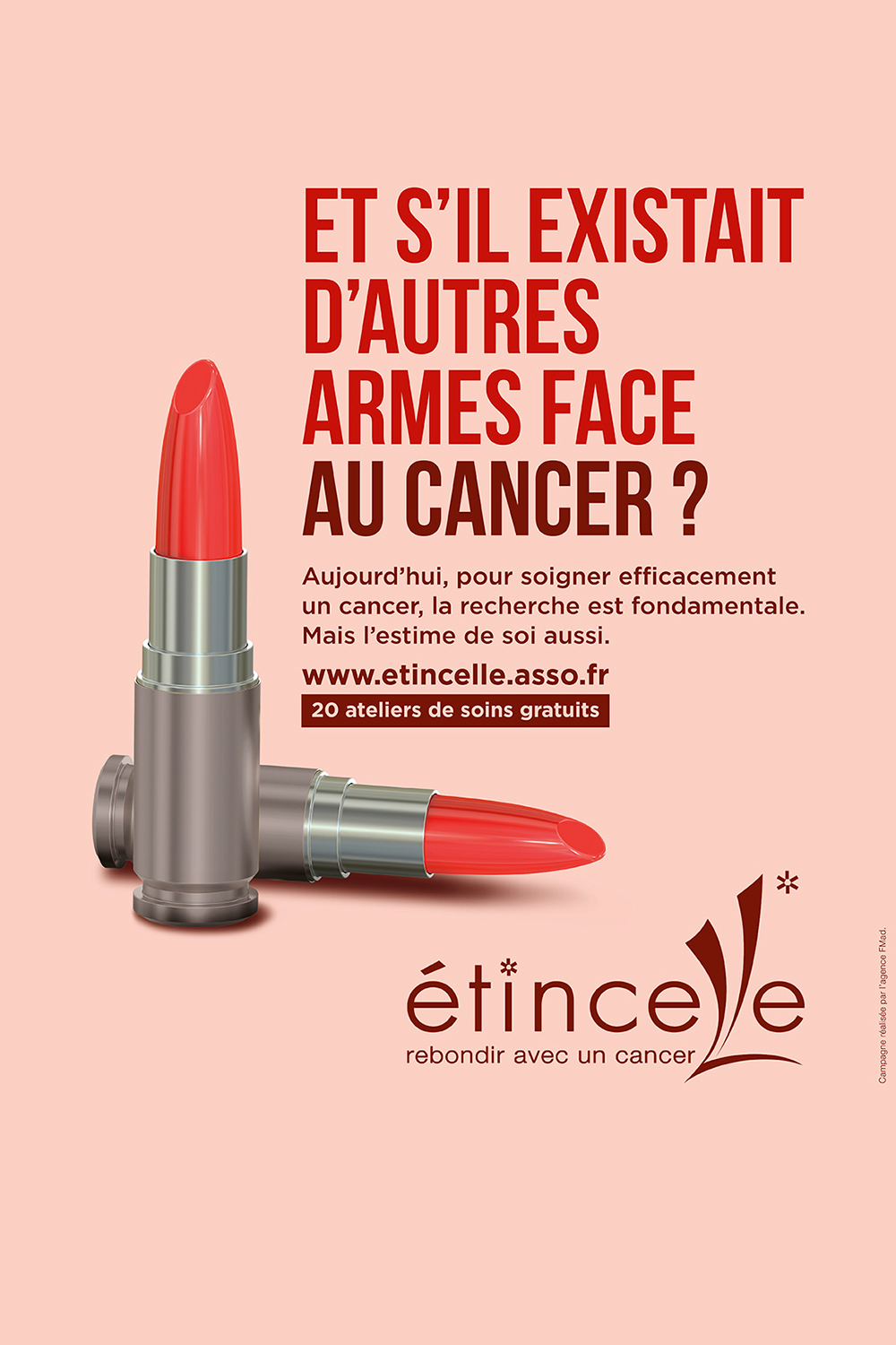 etincelle le rouge a levres